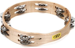 Tambourine CP en bois 10" 14 Cymbales
