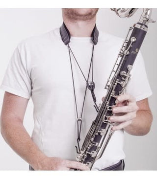 BG Bass Clarinet Neckstrap With 2 Hooks