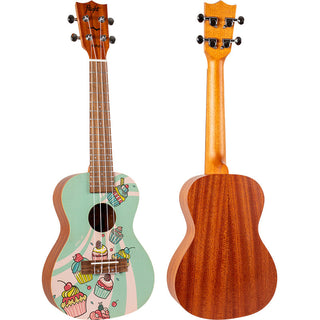 Concert Flight "Art Series" AUC-33 Ukulele