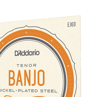 Cordes Banjo D'Addario 4 Cordes Nickel-Plated Steel Medium