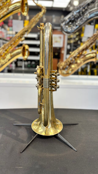 Flugelhorn à Pistons Rotatif Antique Saxon Usagé