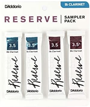 Anches Clarinette Sib Reserve - Sample Pack #3.5/#3.5+
