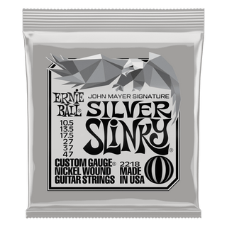 Cordes Guitare Électrique Ernie Ball John Mayer Silver Slinky