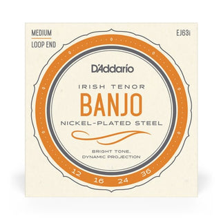 Cordes Banjo 4 cordes Irlandais D'Addario Medium