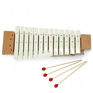 EMUS Soprano Xylophone, White Fibreglass - EFSW-16