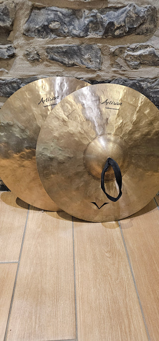 Cymbales Sabian Medium Light Frappées Artisan Traditionnel Symphonique 17" Paire *DEMO*