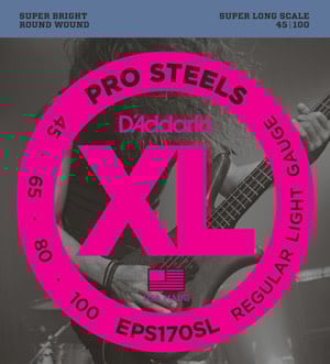 Cordes Guitare Basse D'Addario Pro Steel