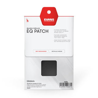 Patch Noire pour Grosse Caisse en Nylon