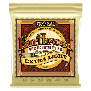 Cordes Guitare Acoustique Ernie Ball 80/20 Bronze Earthwood