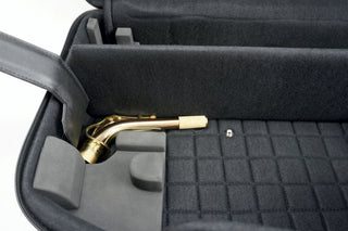 Marcus Bonna Double Case Alto and Soprano Saxophone Model MB Leather