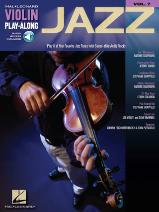 Jazz, Violin Play-Along Vol. 7