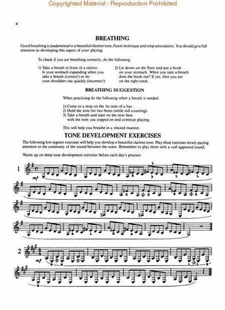 Clarinet Scales & Arpeggios