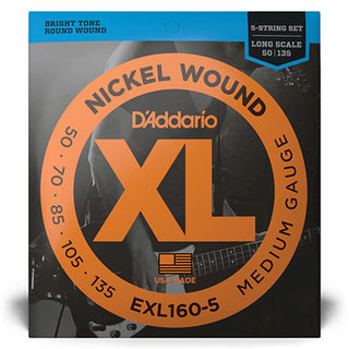 Cordes guitare basse D'Addario Nickel Wound