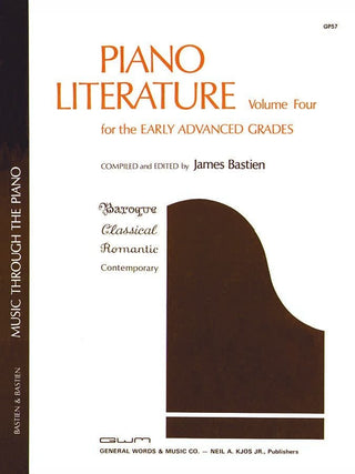 Littérature pour Piano, Vol. 4