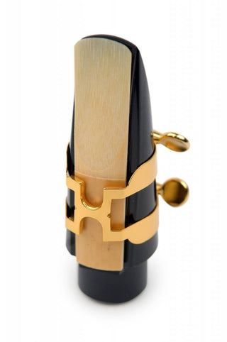 Ligature Saxophone Alto Rico H avec Couvre Bec
