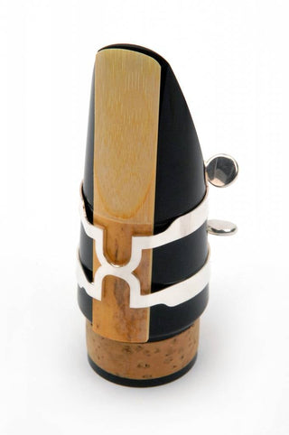 Ligature Clarinette Basse Rico H avec Couvre Bec
