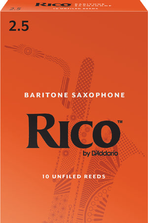 Anches Saxophone Baryton Rico - Boîte de 10