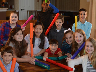 Boomwhackers® Jeu diatonique en do majeur avec 8 octaveurs BWDGOC8)