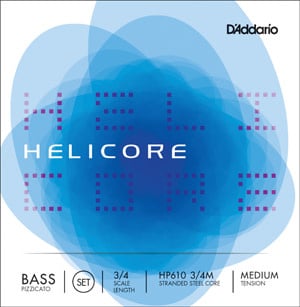 Cordes Contrebasse Helicore Pizz Medium