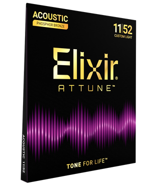 Cordes Guitare Acoustique Elixir Phosphor Bronze ATTUNE