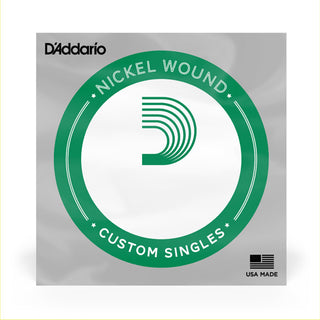 D'Addario Nickel Wound Long Scale Bass Guitar Single String
