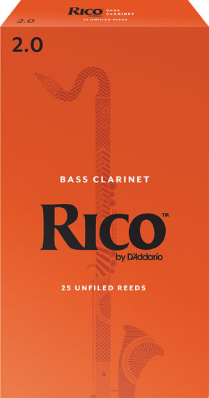Anches Clarinette Basse Rico (25)
