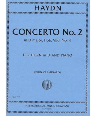 Horn Concerto no 2 in D major Haydn