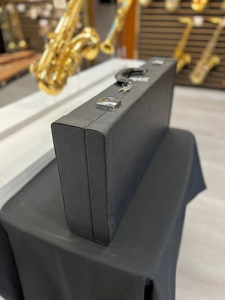 Pre-Owned Basson Case In Leather