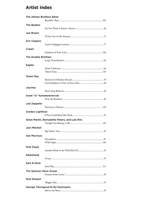 The Complete Idiot's Guide to Rock Hits for Ukulele