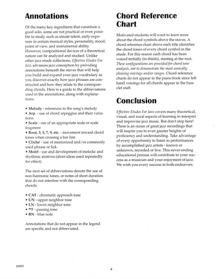 Études Efficaces pour le Jazz - Vol. 1, Sax ténor / Sax soprano