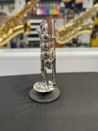 Pre-Owned Yamaha YTR-6810 Silver Piccolo Trumpet