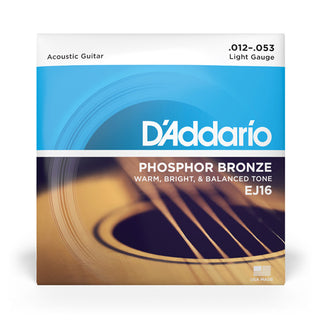 Cordes Guitare Acoustique D'addario Phosphor Bronze EJ26