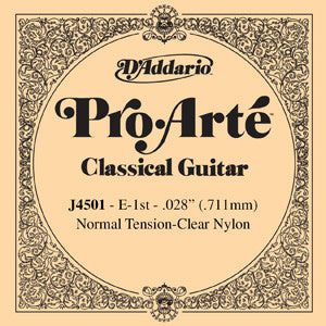 ProArté Classical Guitar Strings (Single String)