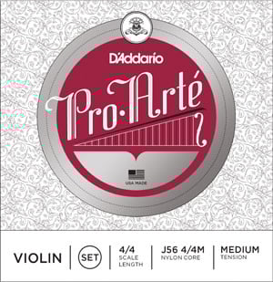 Cordes De Violon 4/4 Pro-Arté Médium J56