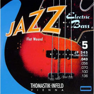 Cordes guitare basse jazz Thomastik Flatwounds
