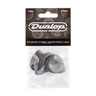 Plectre guitare Big Stubby nylon (6)