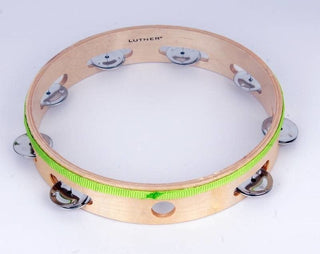 Tambour Basque 10" JLT Peau Plastique 8 Grelots