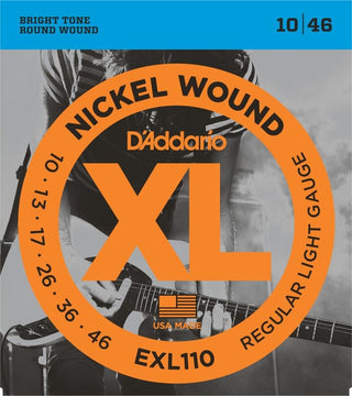 Cordes Guitare Électrique D'Addario Nickel Wound