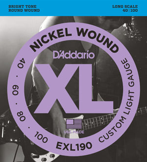 Cordes guitare basse D'Addario Nickel Wound