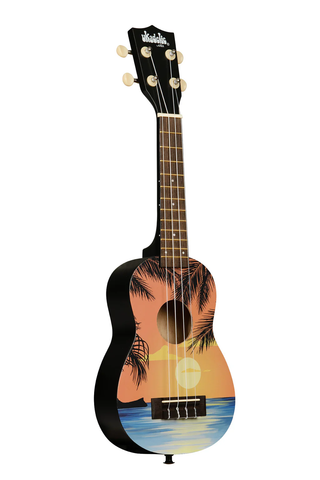 Kala Ukadelic "Graphic Top" Soprano Ukulele