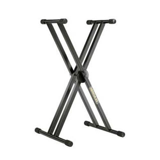 Support Clavier Hercules Double, Croix