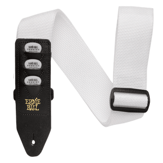 Courroie Guitare Ernie Ball Polypro avec Porte-Plectre