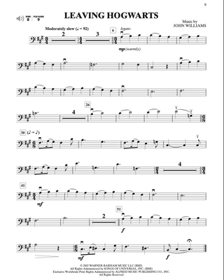 Harry Potter Instrumental Solos, Violoncelle