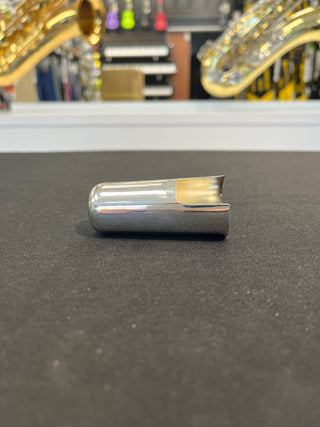Couvre Bec Clarinette Métal Argent, Usagé