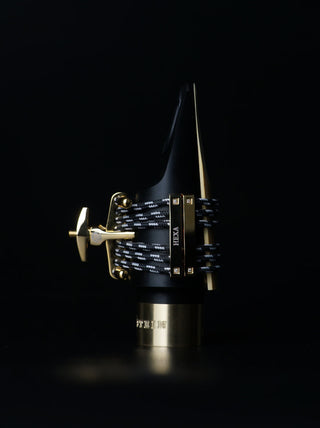 Ligature Sax Alto Medium Silverstein Hexa - Gold
