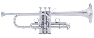 Bac Artisan Series D/Eb Trumpet - Silver