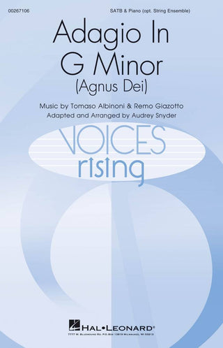 Adagio in G Minor (Agnus Dei), SATB