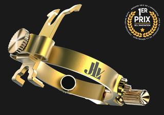 JLV Alto Saxophone Ligature (Brushed Fisnish)