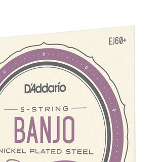 Cordes Banjo D'Addario 5 Cordes Nickel Plated Steel