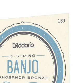 D'Addario 5-String Banjo Strings Phosphor Bronze